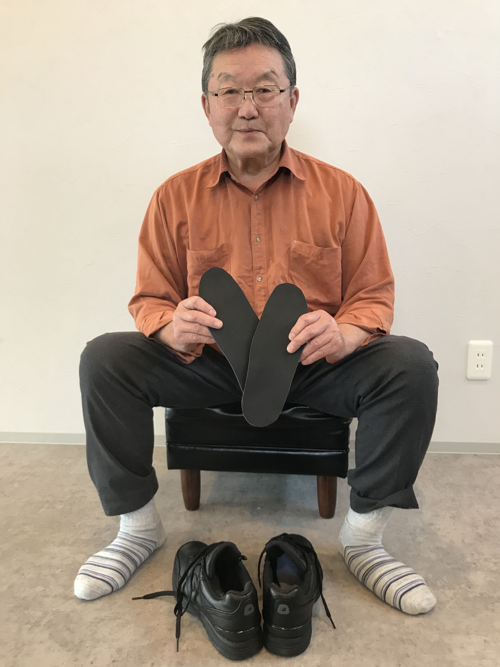 「足から生じる」お悩みのある方へ　インソール作成します。