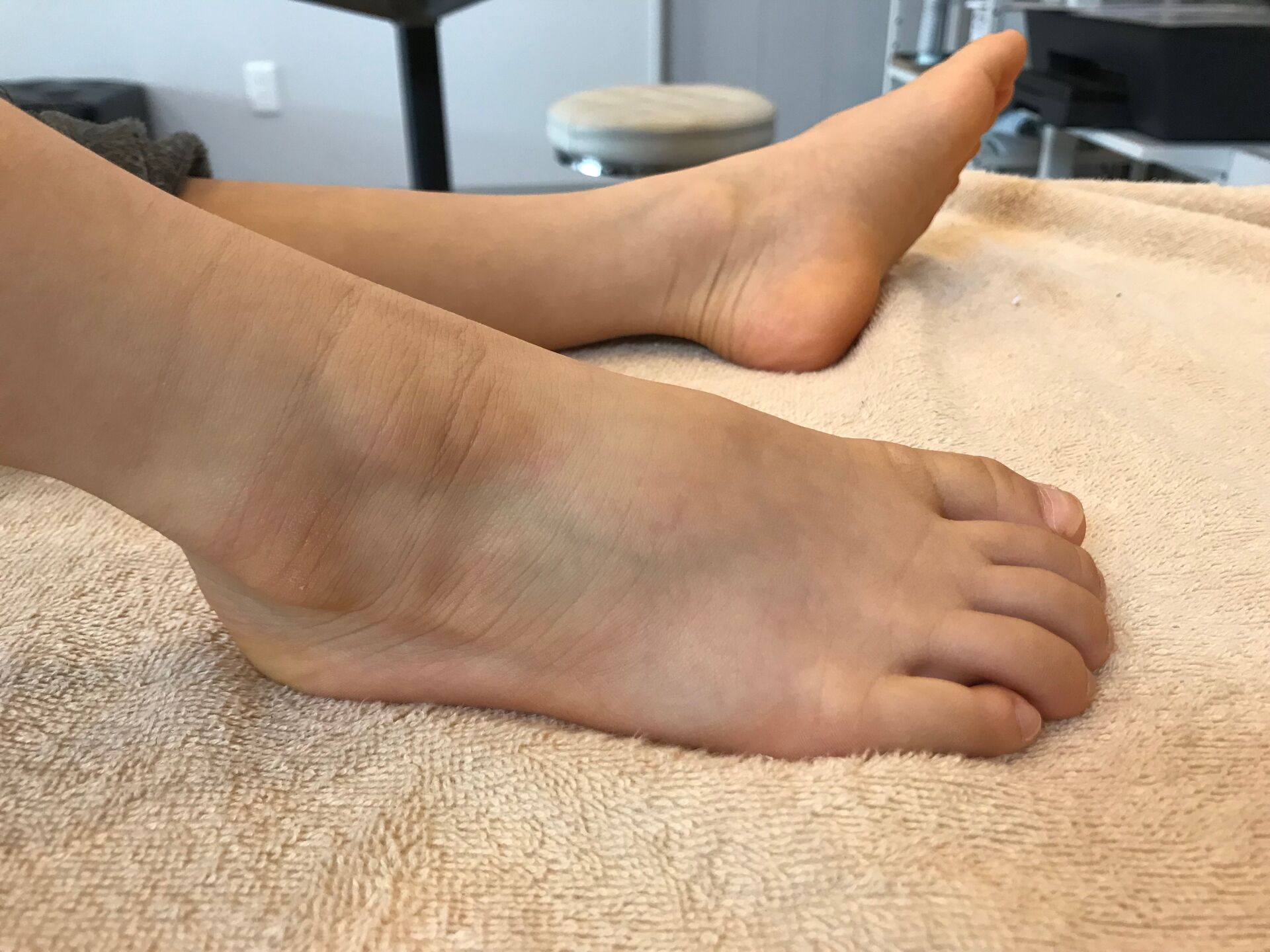 足の機能を高めることが大切です！　お子様の足は要注意！